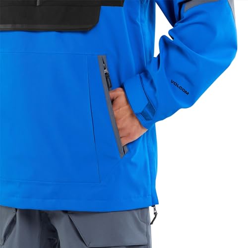 Image of Volcom Men's Brighton Pullover Anarok Hooded Snowboard Jacket