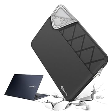 Smatree Capa para laptop antichoque de 14 polegadas personalizada para ASUS P1412/ExpertBook B1400/Chromebook C425/Zenbook 14 UM425QA, Vivobook 14 M413/X412, Vivobook Go 14 E1404F/Go 14 Flip J1400/S14