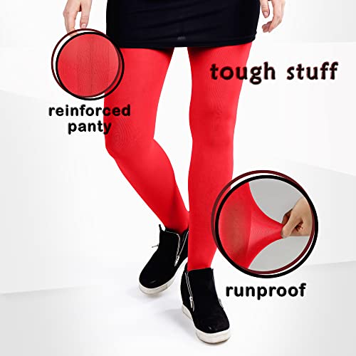 Image of Silky Toes Women's 60D Soft Opaque Tights 1-2 Pairs -Black White And Colored Stockings for Women
