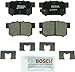 BOSCH BC536 QuietCast Premium Ceramic Disc Brake Pad Set - Compatible with Select Acura CL, EL, Integra, Legend, RDX, RL, TL; Honda Civic, CR-V, Element, Odyssey; Isuzu Oasis; REAR