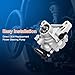 Power Steering Pump Fits for Acura RDX 2007 2008 2009 2010 2011 2012 L4 2.3L Gas Automotive Replacement Power Steering Pumps replaces 21-116, 56110RWCA01, 56110RWC305