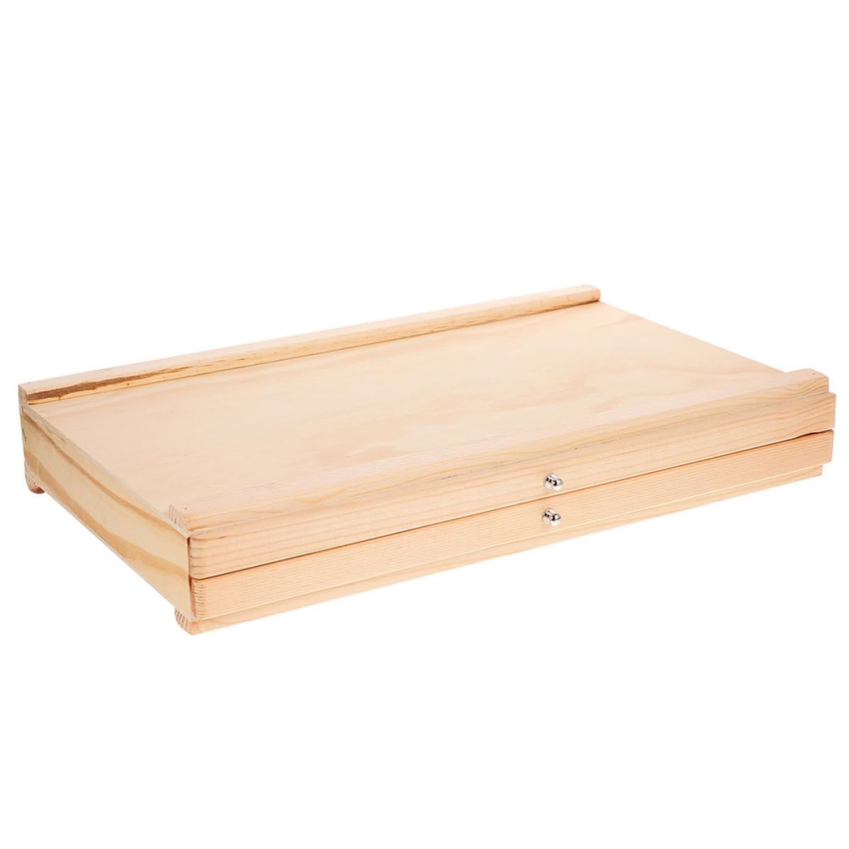 MAGICLULU Scatola Porta Pennelli Cassetti Doppi in Legno per Artisti