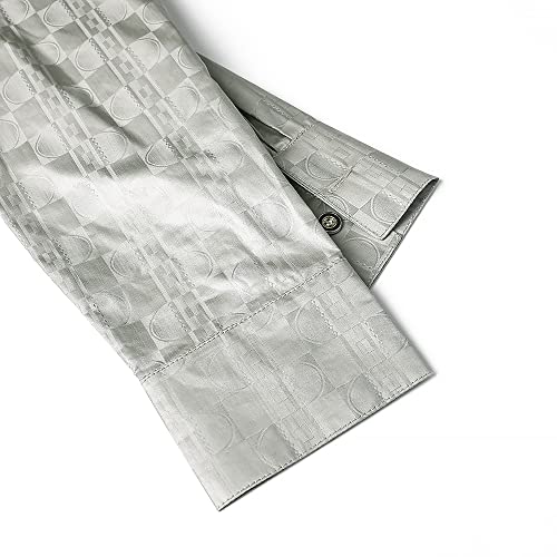 HD Mens African Clothing Embroidery Bazin Riche Man Dashiki Outfit3