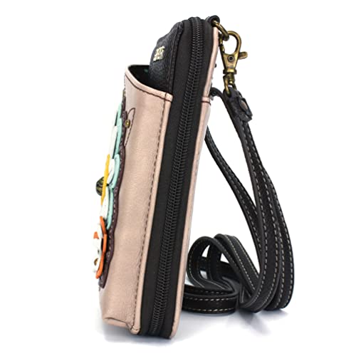 Image of CHALA Wallet Crossbody Cell Phone Purse - Women Faux Leather Multicolor Handbag with Adjustable Strap