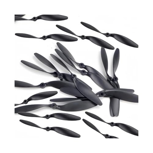 Hélices avion RC 8060 nylon verre pales de rechange propulsion série 8x6 20pcs