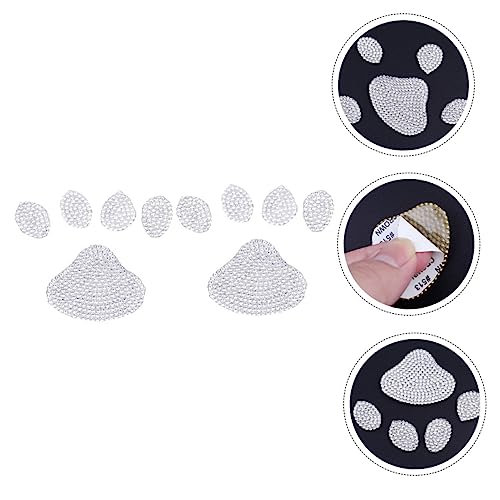 Pegatinas de brillante Mobestech parches impermeables decorativos para ropa gorras y maletas 4