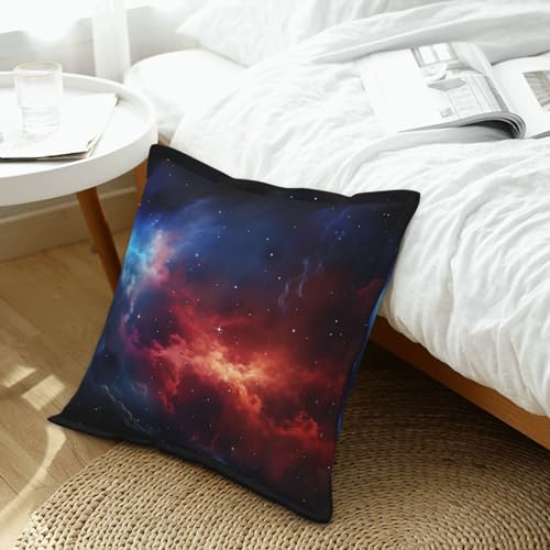 Housse de coussin similicuir moderne antitache lit canapé