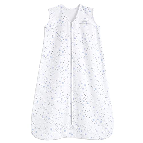 Image of HALO SleepSack, 100% Cotton Wearable Blanket, Swaddle Transition Sleeping Bag, TOG 0.5
