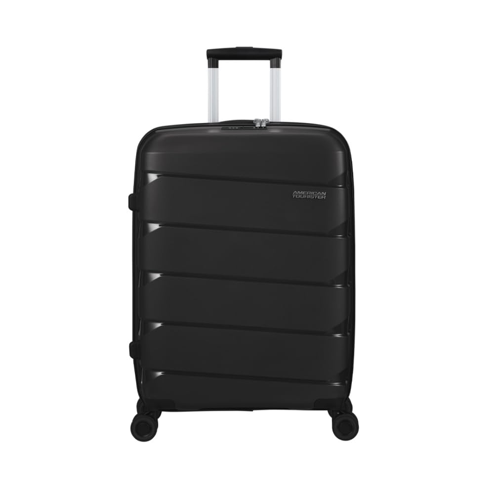 American Tourister Air Move - Spinner M, Valigetta e Trolley, Nero (Black), M (66 cm - 61 L)