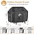 Kipiea Upgrade BBQ Grill Covers 60 inch, Heavy-Duty BBQ Covers, Universal Outdoor Grill Covers with 4 Windproof Buckles, No Tears Anti UV No Fading (60" W x 24" D x 44" H)