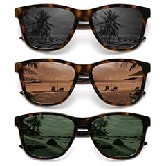3 Pack Tortoise Brown + Tortoise Grey + Tortoise Green