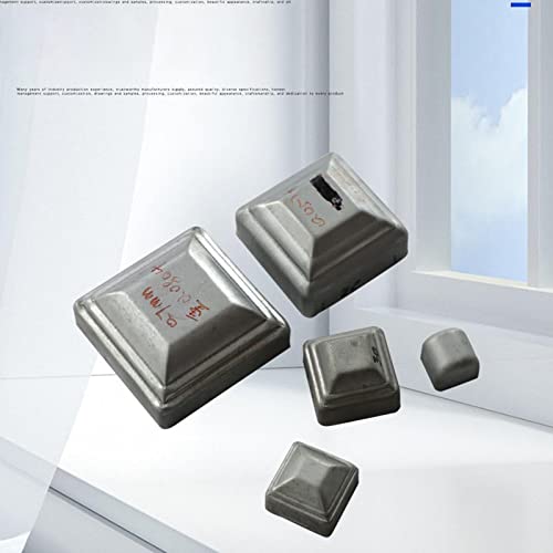Tapas galvanizadas para postes valla exterior cubiertas metal 7