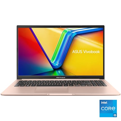 Image of ASUS Vivobook 15 Laptop, 15.6 inch FHD Touch Display, Intel Core i5-1334U, Intel Iris Xe Graphics, 16GB Memory, 512GB SSD, Champagne, F1504VA-AB56-PK