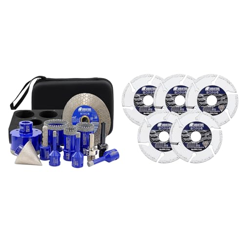 Kit de brocas de diamante SHDIATOOL 12 piezas variadas miniatura 1