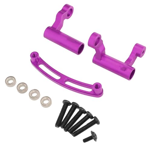 RC �J�[�̃X�y�A�p�[�c For HBX For Haiboxing 901 901A 903 905 905A 1/12 ���^���X�e�A�����O�R���|�[�l���g RC�J�[�X�y�A�p�[�c�A�b�v�O���[�h�A�N�Z�T���[(Purple)