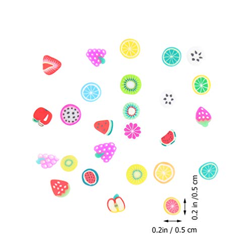 FRCOLOR 2.000 Unidades de Adesivos de Unhas de Frutas Adesivos de Manicure Adesivos de Unhas Estíªnc