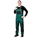 Produktbild REIS MMSNB_60 Multi Master Schutzlatzhose | Latzhose Herren, Arbeitslatzhosen Männer | Grün-Schwarz | 60 Größe