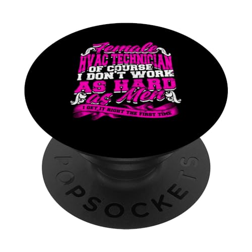 HVAC Mechanic Certified HVAC Tech HVAC Technician PopSockets Standard PopGrip