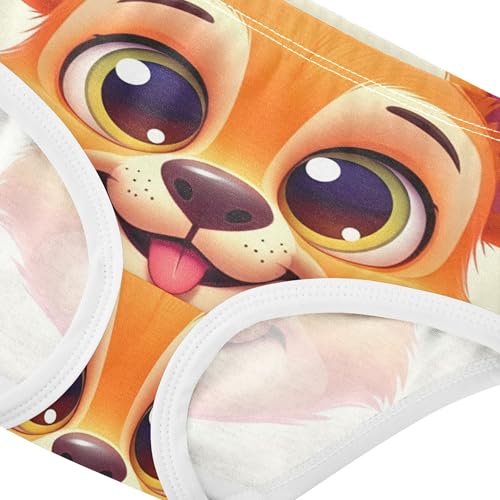 Cute Animal Print Toddler Girls Underwear 2t Cotton Panties for Girl Colorful Briefs Undies Kids4