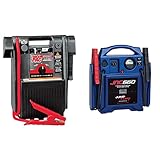 Truck PAC ES1224 3000/1500 Peak Amp 12/24V Jump Starter & Jump-N-Carry JNC660 1700 Peak Amp 12 Volt Jump Starter, Blue -  Clore Automotive