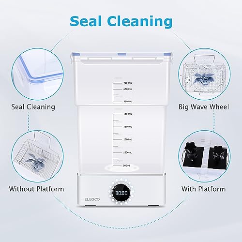 Image of ELEGOO Mercury X Bundle Cure and Wash Large UV Curing Machine