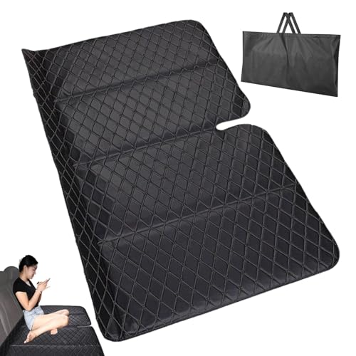 Colchón de coche no inflable | Colchón de cama para maletero de coche al aire libre, cama plegable portátil, asiento trasero, colchón de viaje y camping para SUV