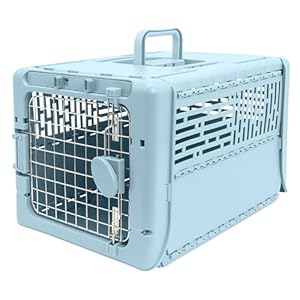 SportPet Designs Collapsible Pet Kennel, 19" X-Small (Blue) SportPet Designs Collapsible Pet Kennel 19 X Small Blue