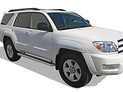 Estribos laterales APS para Toyota 4Runner 2003-2009 acero inoxidable miniatura 2