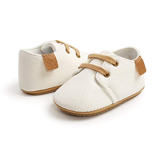 Image of RVROVIC Baby Boys Girls Anti-Slip Sneakers Soft Ankle Boots Toddler First Walkers Newborn Crib Shoes