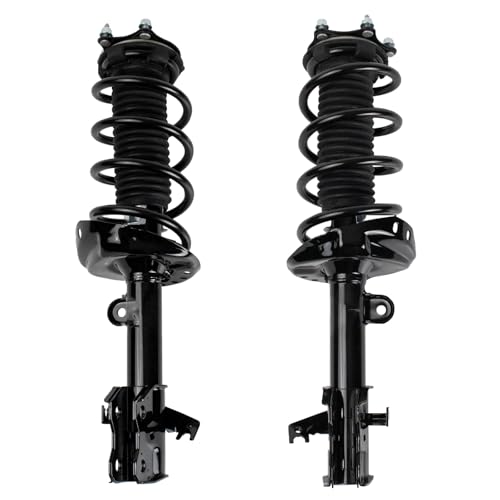 Image of TRQ Front Driver and Passenger Side Strut and Spring Assembly Set Compatible with 15-16 Honda CR-V