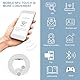 CHRI NFC Tag Sticker 50 STK, Nfc Tags Ntag215 Homekit Rfid Chip für Alle NFC-fähigen Handys und Geräte