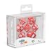 Oakie Doakie Dice RPG Set Marble - Red (7)