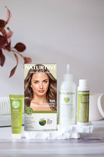 Image of Naturtint 7GM Chocolate Caramel Permanent Hair Color (Pack of 6), Ammonia Free, Vegan, Cruelty Free, up to 100% Gray Coverage, Long Lasting Results (Packaging may vary)