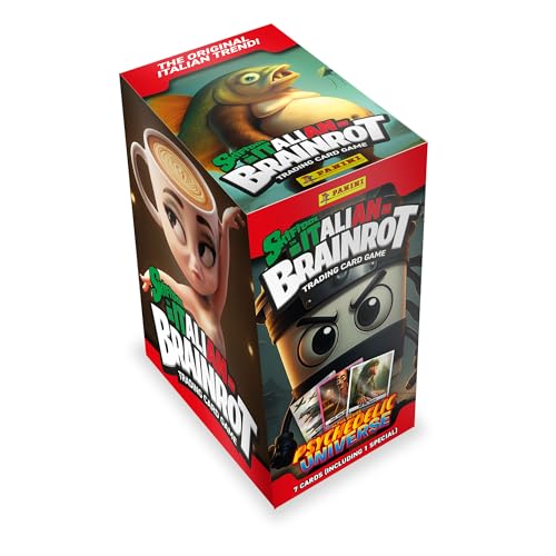 Skifidol Italian Brainrot Trading Cards - x24 Packs, Multicolor, 10.2 cm x 12.7 cm x 0.1 inches - Image 3