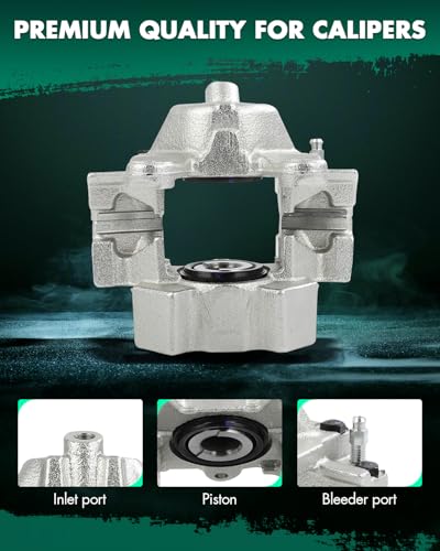 Image of SCITOO Rear Left Brake Caliper Without Bracket 193001 Compatible For Chrysler For Crossfire 2004-2008,For Mercedes-Benz For C230 1999-2000,For Mercedes-Benz For C280 1998-2000
