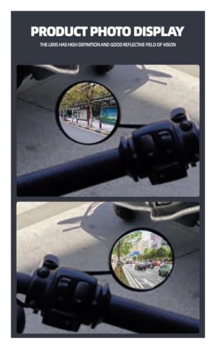 Espejo retrovisor convexo de gran angular para Honda Rebel 500 y 300 CMX 6