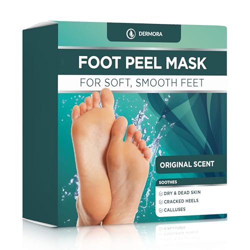 DERMORA Foot Peel Mask 4 Pack