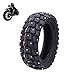 Pneus de Scooter électrique, pneus pneumatiques Hors Route, pneus Neige 255x80, antidérapant élevé, résistant à l'usure et Confortable, Convient au Remplacement des pneus de Scooter