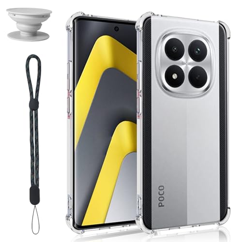 REDMI Note 15 Pro Plus/Xiaomi POCO M8 Pro 5G �p �P�[�X �N���A TPU �ϏՌ� �ی�J�o�[ �X�}�[�g�t�H���P�[�X SpinoArmor ���������x ���ς��ɂ��� �w��h�~ �Ռ� �z�� �C�菝�h�~ �ϏՌ� ������