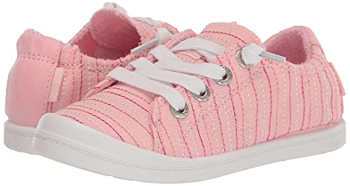 Roxy Girls Rg Bayshore Slip On Sneaker Shoe, Pink Carnation 213, 11 Little Kid #TOP6