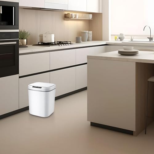 Basura automática sin contacto con sensor inteligente y contenedor reutilizable 6