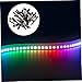 HOLIDYOYO 40pcs RGB Led Strip Connectors Pin Plugs for Lights Led Strips Wire Connectors Male Female Pins No Tools Needed Flexible Cables