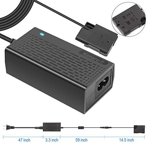 Kimaru Eh-5A Ac Power Adapter En-El14 Dummy Battery Ep-5A Dc Coupler Kit For Nikon D3500 D3200 D5100 D5200 D5300 D5500 D5600 D3100 D3300 D3400 Coolpix P7000 P7100 P7700 P7800 Df Cameras. #TOP1