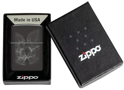 Encendedor Zippo X-Ray Kiss Negro Brillo miniatura 6