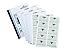 Produktbild Durable Namensschilder Set mit 20 Namensschilder, 54 x 90 mm, mit Kombiklemme und Badgemaker Einsteckschilder-Bögen, 869900