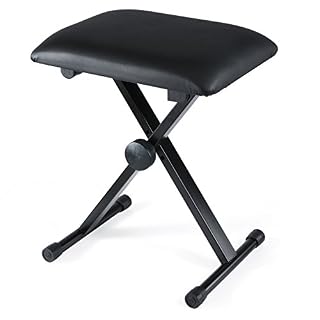 Clavier 61 touches standard avec lecteur de musique USB, y compris casque, support, tabouret et alimentation - Les Beatles, Paul McCartney, John Lennon, RIngo Starr, George Harrison Clavier 61 touches standard avec lecteur de musique USB, y compris casque, support, tabouret et alimentation – Image 6