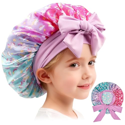 LAKPYN 1 psc gorro ducha mujer gorro ducha de ducha de doble capa gorro de ducha elástico reutilizable gorro de ducha impermeable con volantes para cubrir las orejas
