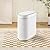 ELPHECO Motion Sensor Trash Can 2 Gallon Plastic Smart Garbage Can Waterproof Wastebasket Narrow Garbage Bin with Automatic lid for Bathroom, Bedroom, Kitchen, and Office