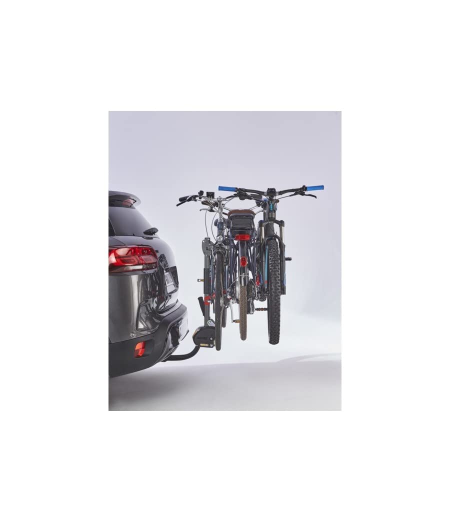 SELECTION P2R (Cycle) Porte Velo d'attelage mottez Hercule pour 3 velos VAE- e-binclinable avec antivol