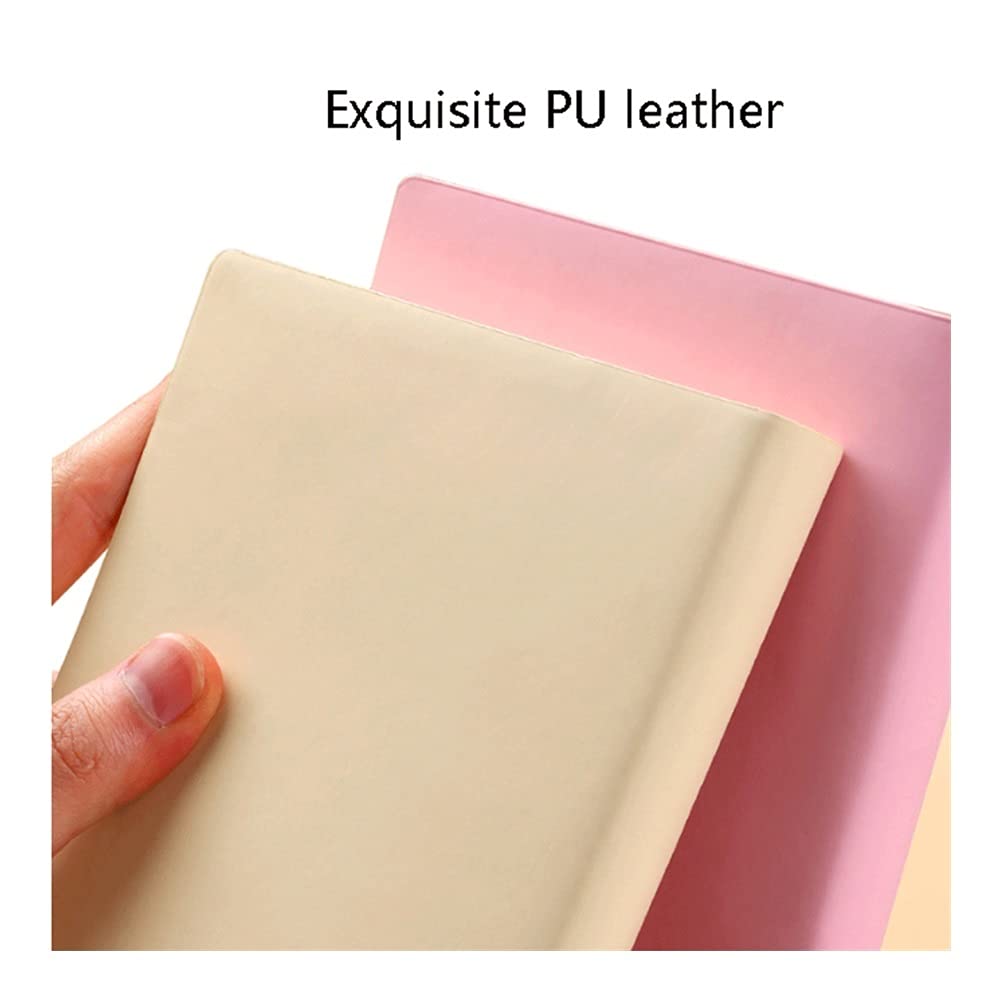 journal taccuino Taccuino della griglia, rivista di carta Due set di diario di cuoio di semplicità classico adatto per il record giornaliero, pittura, note in classe Affari dell'ufficio scolastico
